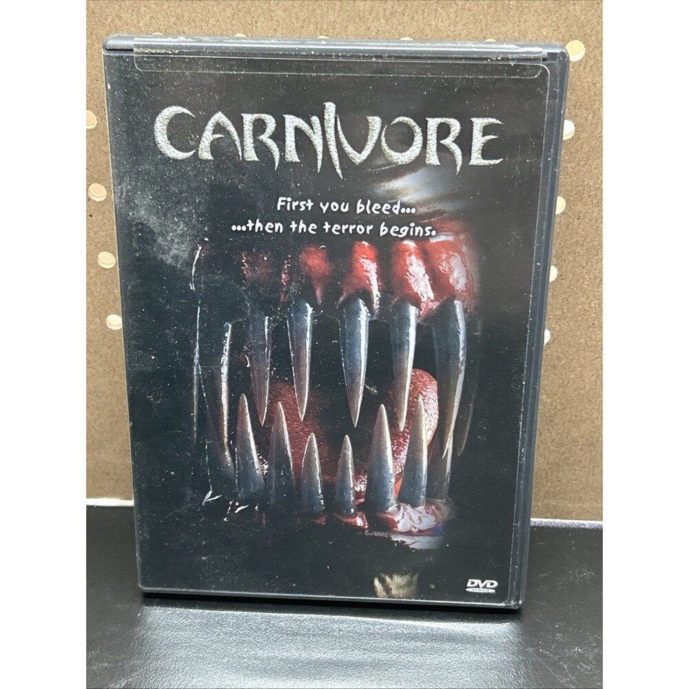 Carnivore - DVD, 2002, Region 1, Widescreen, Fast Shipping